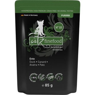 Kapsička CF Purr No.115 - s kachním masem 85 g