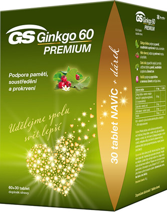 Green-Swan GS Ginkgo 60 Premium 60+30 tablet DÁREK 2021