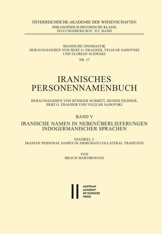 Iranische Namen in Nebenüberlieferungen indogermanischer Sprachen, Band V