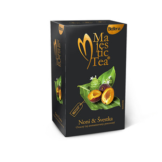 BIOGENA Majestic Tea Noni & Švestka 20 x 2,5 g