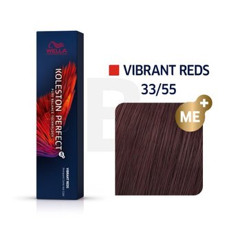 Wella Professionals Permanentní barva na vlasy Koleston Perfect ME™ Vibrant Reds 60 ml Odstín 33/55 woman