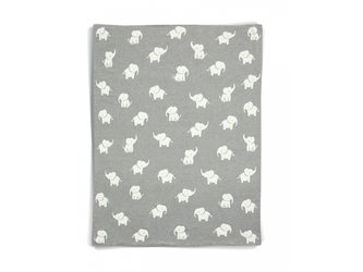 Pletená deka Slon