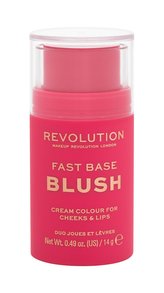 Makeup Revolution London Fast Base Blush Tvářenka 14 g Rose pro ženy