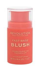 Makeup Revolution London Fast Base Blush Tvářenka 14 g Peach pro ženy