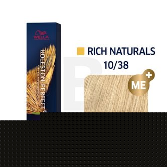 Wella Professionals Permanentní barva na vlasy Koleston Perfect ME™ Rich Naturals 60 ml Odstín 10/38 woman