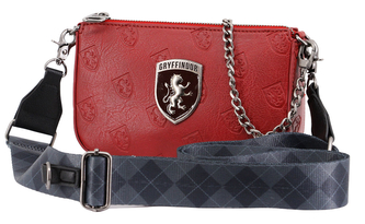 Kabelka na rameno Harry Potter: Nebelvír (20 x 13 x 5 cm|délka popruhu 140 cm|délka řetízku 47 cm)