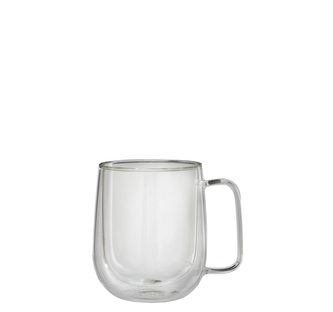 Hrnek ANDREA 2ks vysoký 300ml borosilikátové sklo