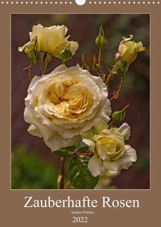 Zauberhafte Rosen (Wandkalender 2022 DIN A3 hoch)