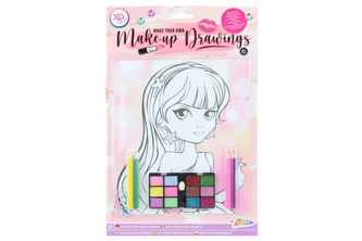 Vymalovánky - Make up pro panenky