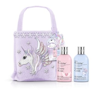 Unicorn dárkový set v textilní kabelce mycí a sprchový gel