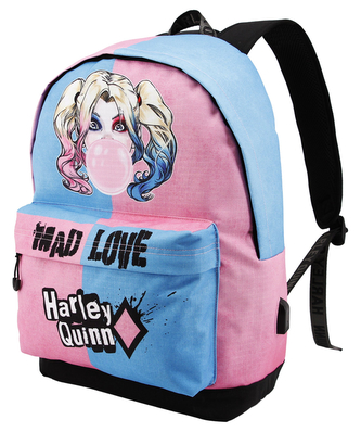 Batoh DC Comics: Harley Quinn Bad Girl (objem 24 litrů|30 x 45 x 18 cm) polyester