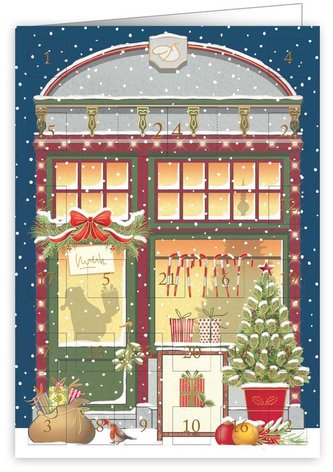 QUIRE PUBLISHING Přání adventní kalendář 6372 QP