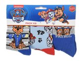 SADA 3 KS PONOŽKY TLAPKOVÁ PATROLA - velikost 31-34
