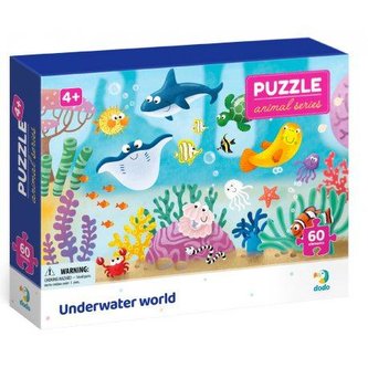 Puzzle Zvířata Podvodní svět 60 dílků