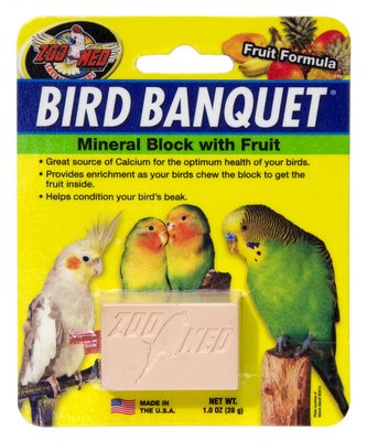 ZMD mineral.blok Bird Banquet ovoce S