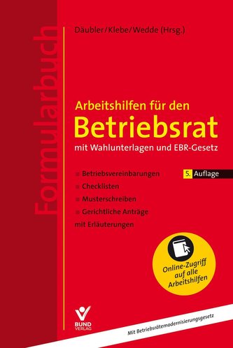 Arbeitshilfen für den Betriebsrat