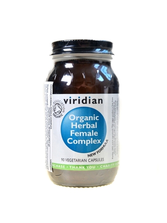 Viridian - Herbal Female Complex 90 kapslí Organic