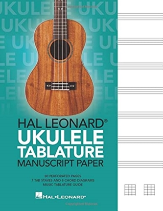 HAL LEONARD UKULELE TABLATURE MANUSCRIPT