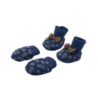 Kojenecký bavlněný set-capáčky a rukavičky Nicol Sonia - velikost Univerzální