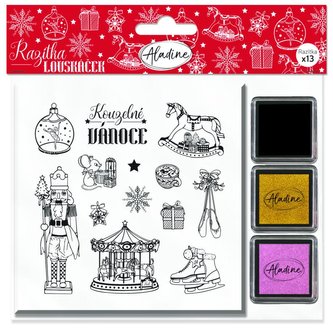 Razítka Aladine Stampo Noël - Louskáček