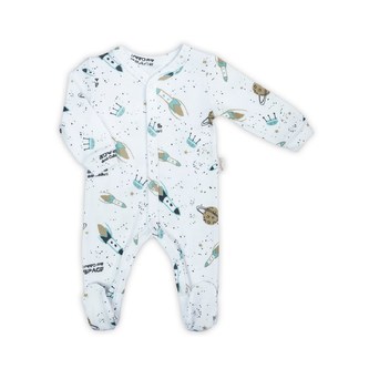 Kojenecký bavlněný overal Nicol Star - velikost 68 (4-6m)