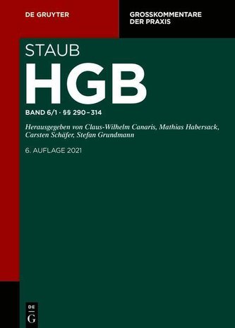Staub: Handelsgesetzbuch §§ 290-314