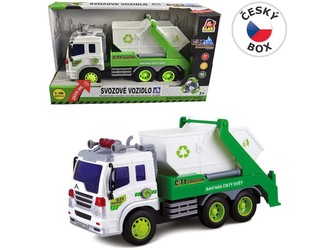 Auto popelářské na setrvačník