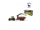 Traktor s přívěsem