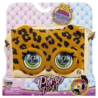 PURSE PETS INTERAKTIVNÍ KABELKA LEOPARD