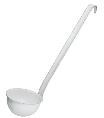 Naběračka s háčkem 100 ml/8 cm II. jakost smalt