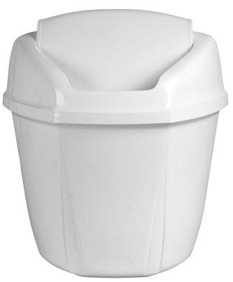 Koš odpadkový závěsný 6 l s víkem plast