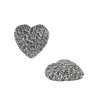 Dekorace srdce na hrob 9x10 cm