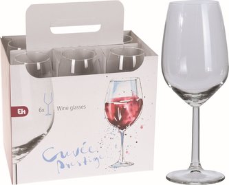 Sklenice na víno 6 ks