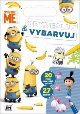 Obkresluj a vybarvuj Mimoni Obkresluj a vybarvuj Mimoni