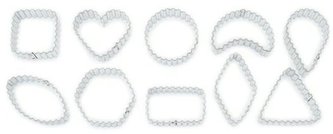 Vykrajovátka keksy zoubkované mini 10 ks