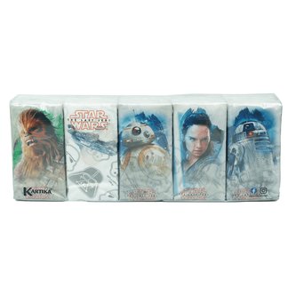 Kapesníky s potiskem Star wars 3 vrstvé, folie 10 ks