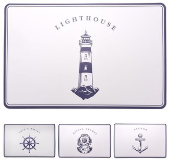 Prostírání SEA 43,5x28,5 cm 4ks plast