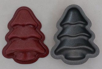 Formička stromeček 20 ks teflon 4,5x3,5 cm