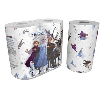 Kuchyňské utěrky potištěné Frozen 3 vrstvé 2 ks