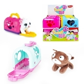 Nosič domácích mazlíčků s plyšovým pejskem