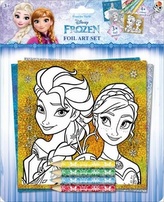 Barevné foliové obrázky Ledové království