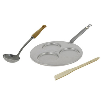 Sada na brunch de Buyer, 5612.01, box BRUNCHTIME: TRIBLINIS, lívanečník, naběračka a špachtle