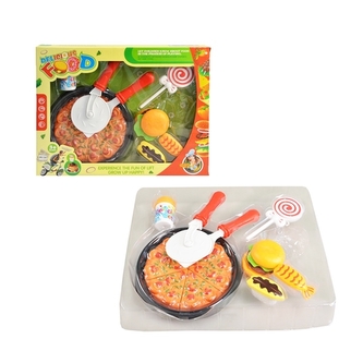 Pizza s příslušenstvím