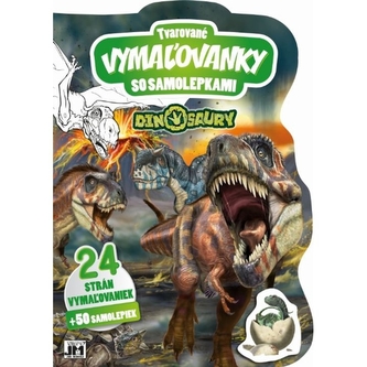 Tvarované omalovánky - Dinosauři