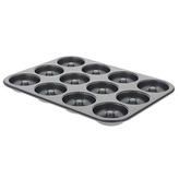 Forma de Buyer, 4712.12, na mini savariny nebo donuty, 12 ks, nepřilnavý povrch, 34,3 x 26,2 x 2,2 cm, průměr 7 cm