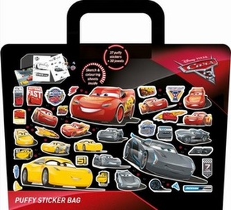 Taštičky s pěnovými samolepkami Auta