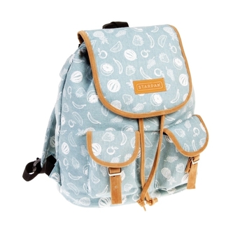 Batoh tyrkys - ovoce