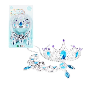 Set pro princeznu na blistri - korunka, náušnice, náhrdelník