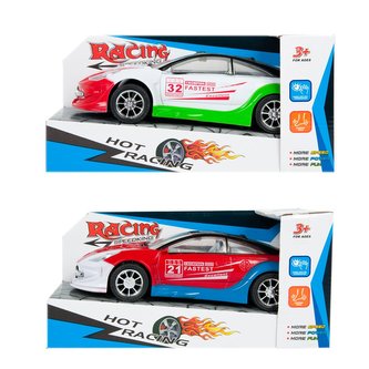 Závodní auto na setrvačník