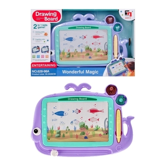 Magnetická tabule - velryba